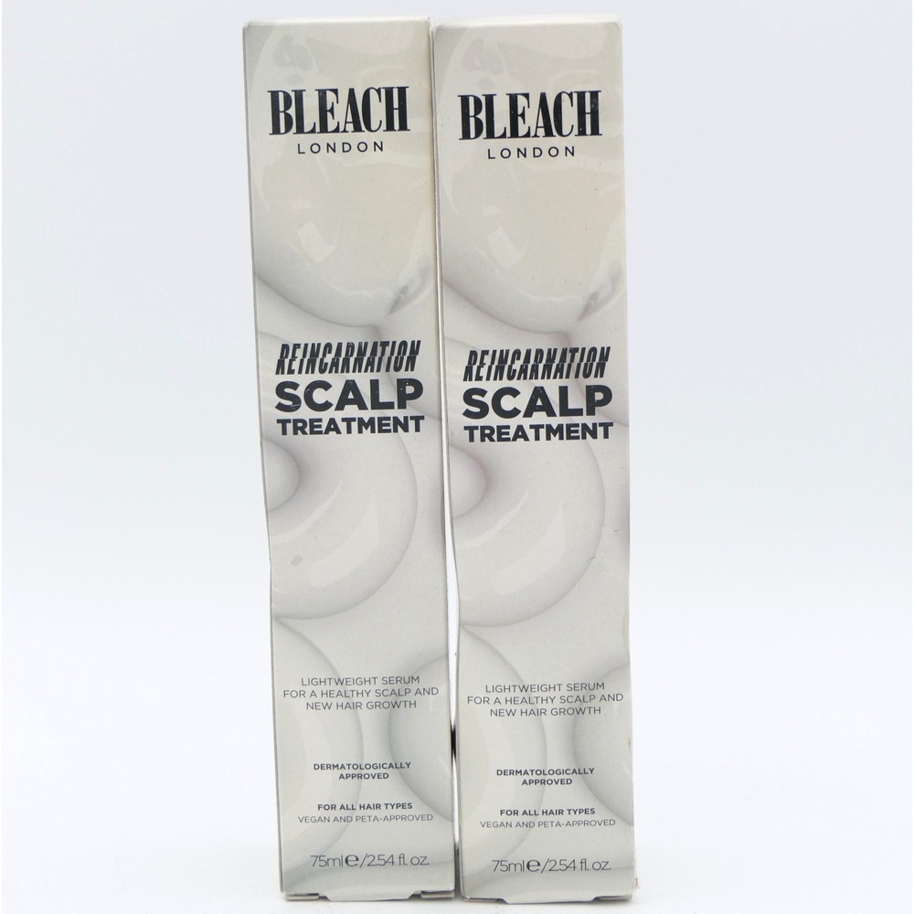 Bleach London Reincarnation Scalp Treatment Serum 2 Pack 2.54oz Ea All Hair Type